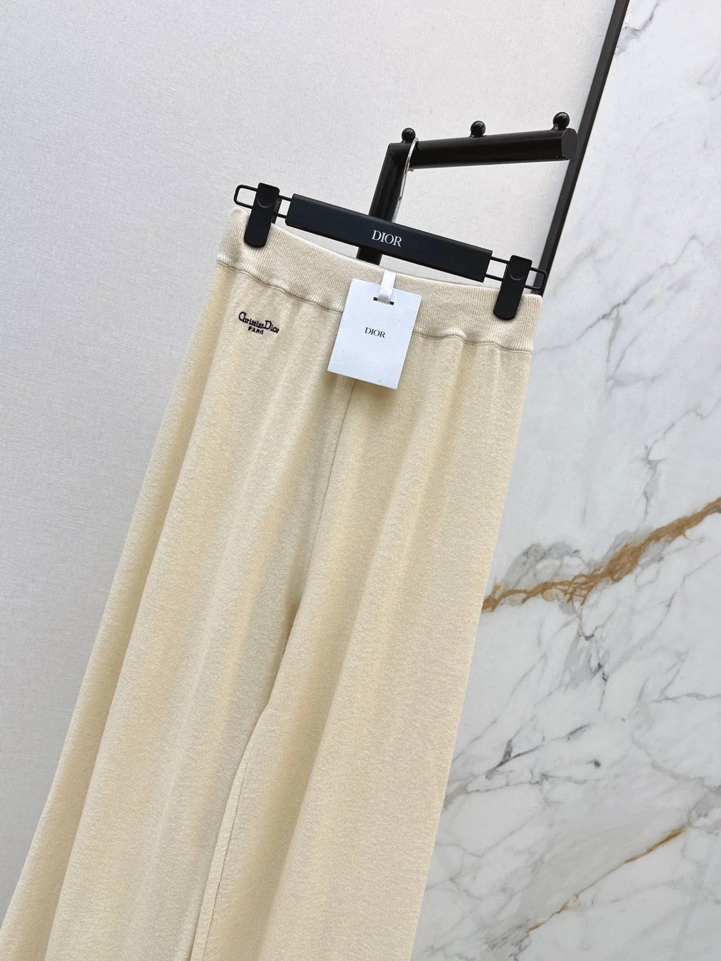 DIOR 25S WIDE-LEG CASHMERE PANTS 570